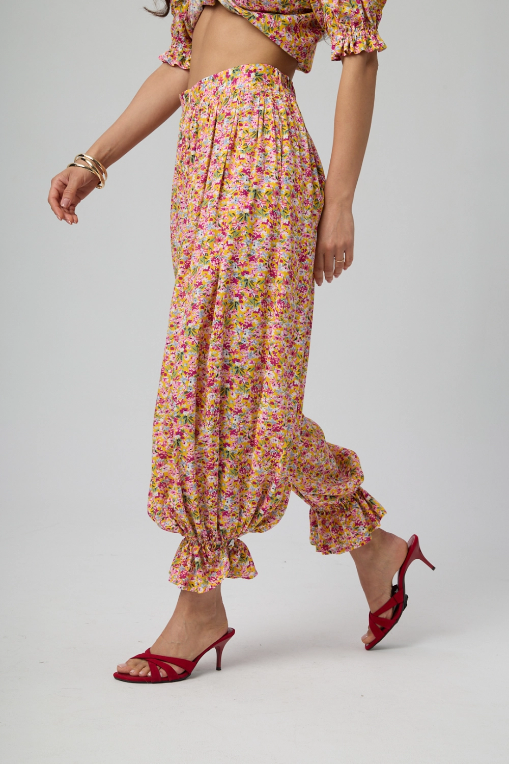 SPODNIE FLORAL CRUSH