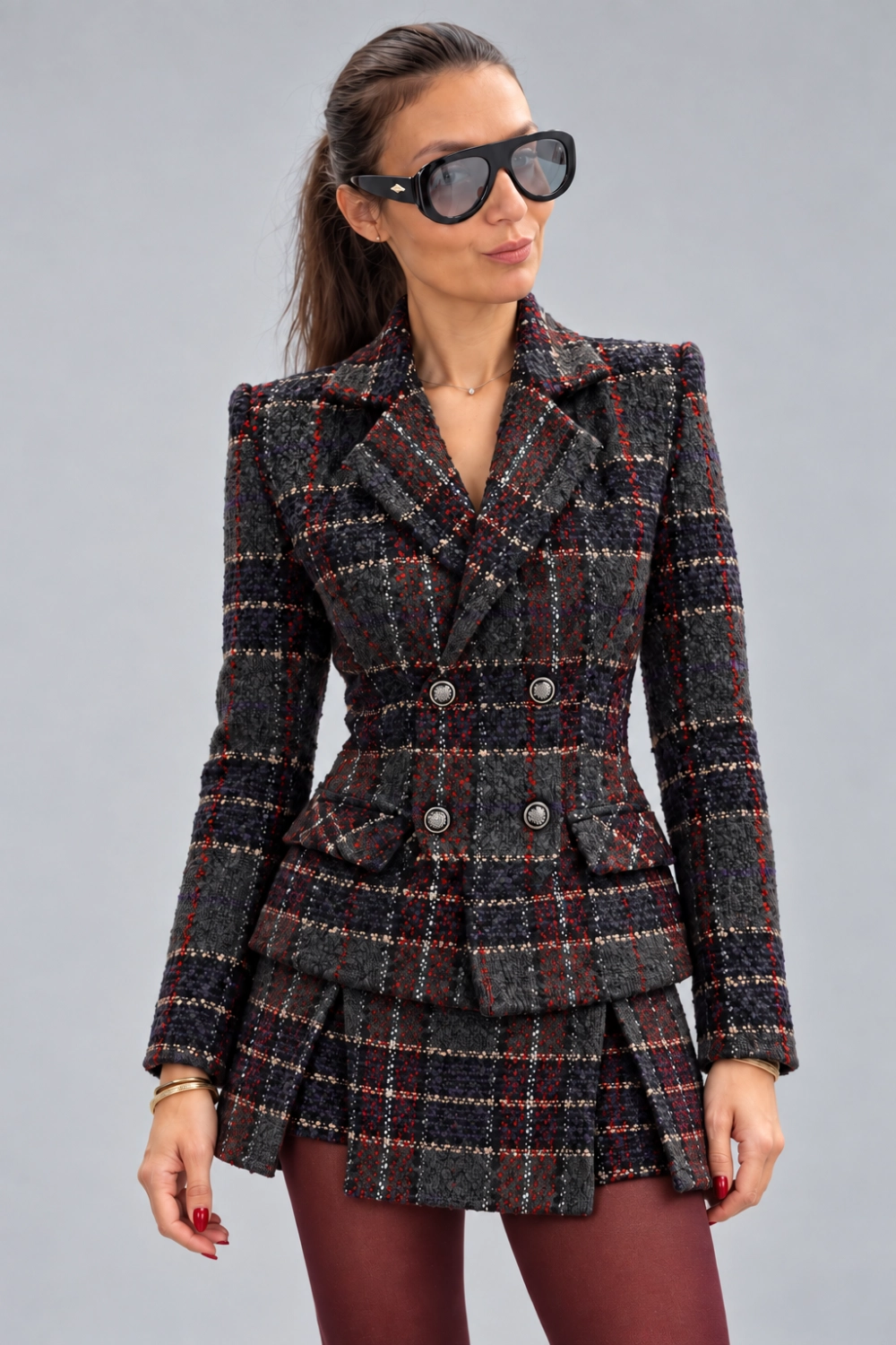 MARYNARKA BRIGITTE TWEED